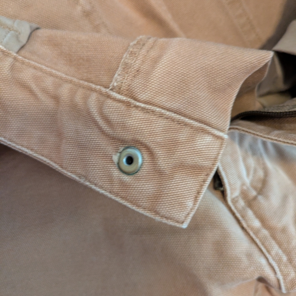Fjallraven Men's Canvas Greenland Jeans US Size 32 Tan HEMMED - Picture 7 of 9
